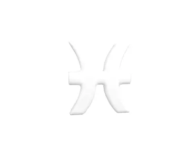 Pisces v2 002 Low-poly 3D model