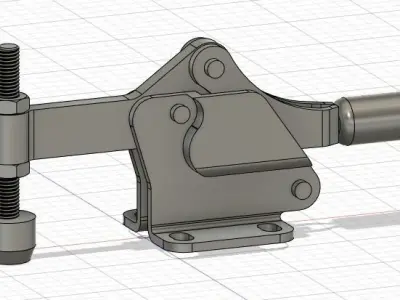 Clamp 3D print model