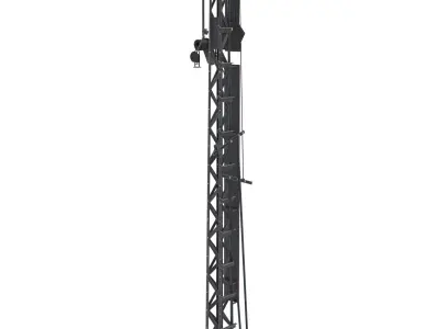 Railway Semaphore 3D model