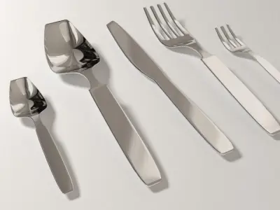 Flatware Set ALICE 3D model