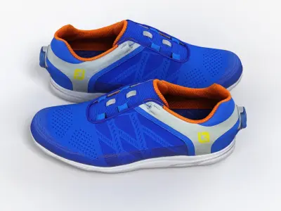 Slip-on Running Shoes 3D model
