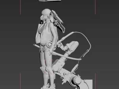 ictional character 3D model