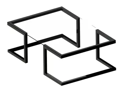 LOFT Table 3D print model