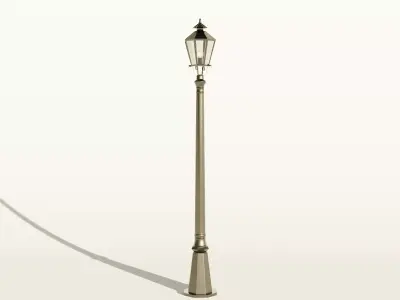 vintage park lantern Free 3D model