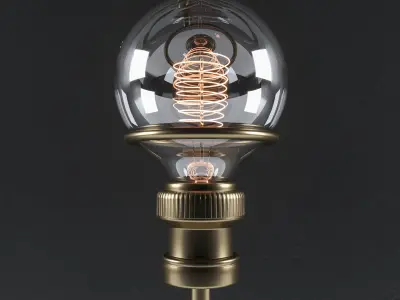 Minimalist Wall Light 3D model