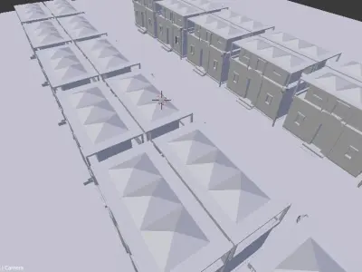 building architecture 3D model