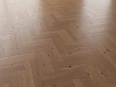 Parquet Oak Nut Brushed set 2 3D model