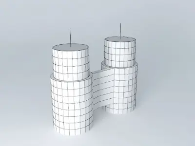 Cable eight 3D model