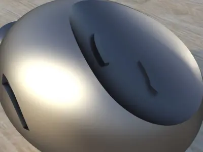 Raven Staff 3D print model