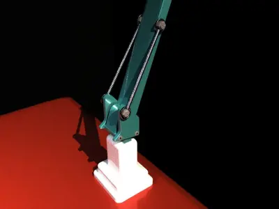 Game Ready Lamp 3D model