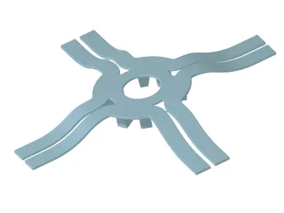 Premium Four Way Bridge 3D print model