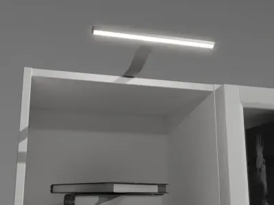 Shelf and books decor Collection 3D model