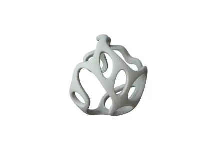 SciFi Cube Object No 42141 Low Poly Shape Texture