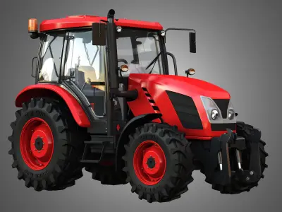 Major 80 Tractor 3D model