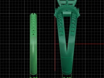 Jewelry ring 161 3D print model purchase