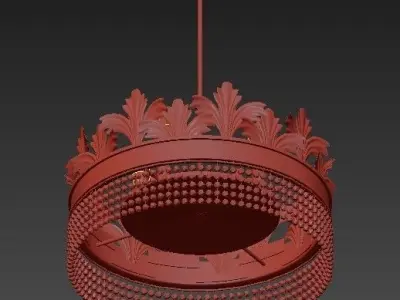 Grand Tour Chandelier 3D model