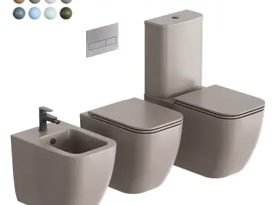GSG Ceramic Design Brio WC 3D model
