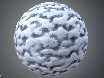 Stylized Snow Vol 24 - Hand Painted Texture Pack Texture