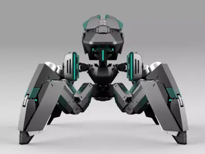 Quadbot 201F 3D model