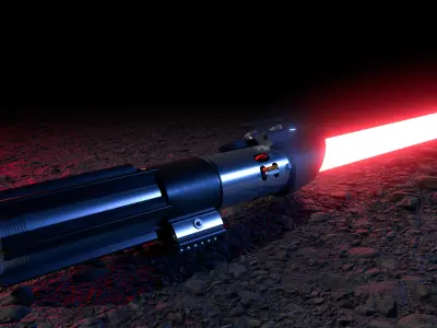 Darth Vader Lightsaber 3D model