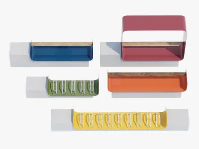 Urban mirror 3D model