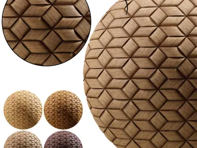  Bamboo Weave 04 - Seamless Texture