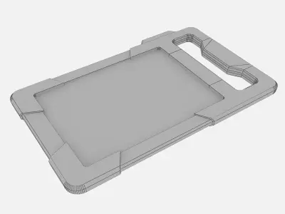 3D SCI FI TABLET PC Low-poly 3D model