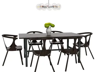 Dining Furnitures Set 45 3D model