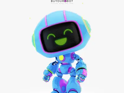 CUTE ROBOT XII 3D model