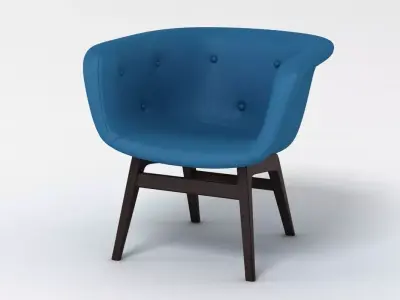 PlusHalle Chester Chair 3D model