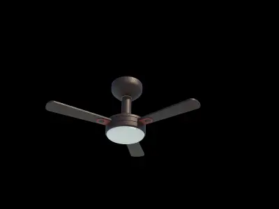  Ceiling Fan 3D model