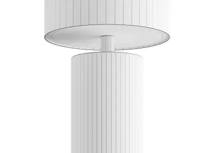 Column Table Lamp 3D model