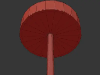 ZANADOO gold starburst chandelier 3D model