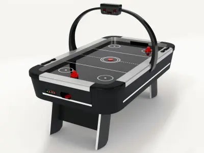Air Hockey Table - 3D Model 3D model
