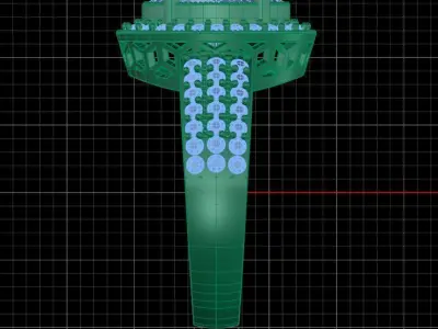 Jewelry ring 190 3D print model