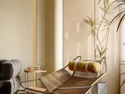 apartment interior scenes        3D model 7