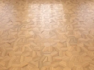 Parquet - Laminate - Wooden floor 3D model 6