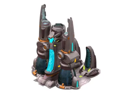 Energy generator 36 3D model