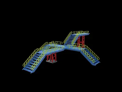 Modular Scaffolding  3D model