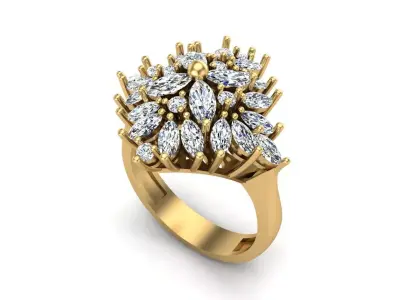 Jewelry ring 155 3D print model