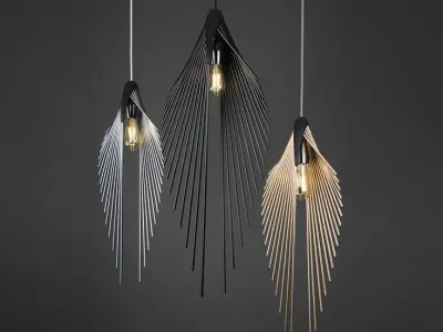 Leaf  lamp 3D model