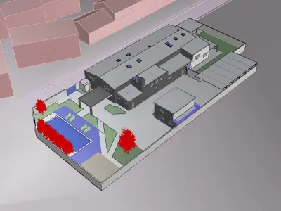 Andrew Tate House 3D model