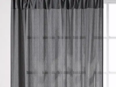 Curtain 74 3D model