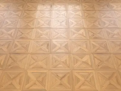 Parquet - Laminate - Wooden floor 2 in 1 Low-poly 3D model 152