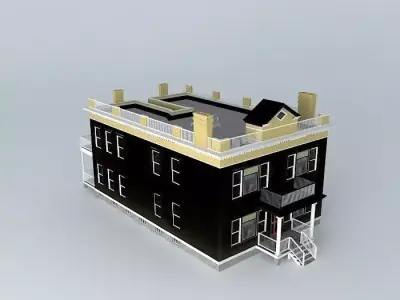 Apartment House Free 3D model
