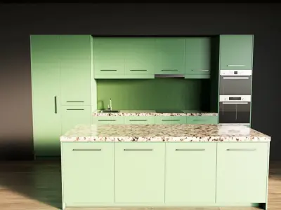 79-Kitchen7 matte 7 3D model