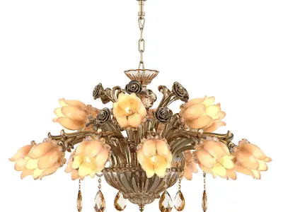 MD 3269-12-6 Osgona Chandelier 3D model
