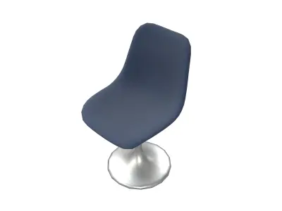 Bar Chair v1 003 Low-poly 3D model
