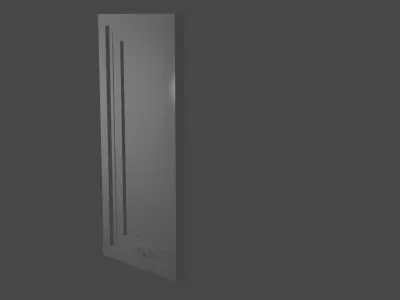 Flip window 3D model