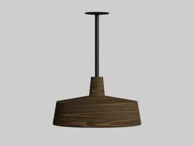 Ceilling Lamp with PBR  Low-poly 3D model